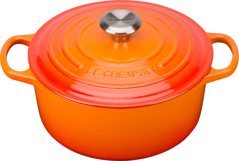 Se Le Creuset Rund Støbejernsgryde 4,2L Volcanic Str 24 cm - Støbejernsgryder ❤ Stort online udvalg i Le Creuset ❤ Meget billig fragt og hurtig levering: 1 - 2 hverdage - Varenummer: MGS-S10626758 og barcode / Ean: 024147260769 på lager - Udsalg på Bolig - Køkkenudstyr - Gryder & pander - Støbejernsgryder Spar op til 65% - Over 1324 kendte brands på udsalg