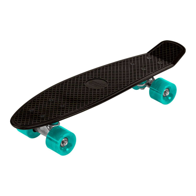 Se Streetsurfing Beach Skateboard 22" Sort/Turkis 6" ✔ Kæmpe udvalg i  StreetSurfing ✔ Hurtig levering: 1 - 2 Hverdage samt billig fragt - Varenummer: JUCO-05-03-048-6 og barcode / Ean: &