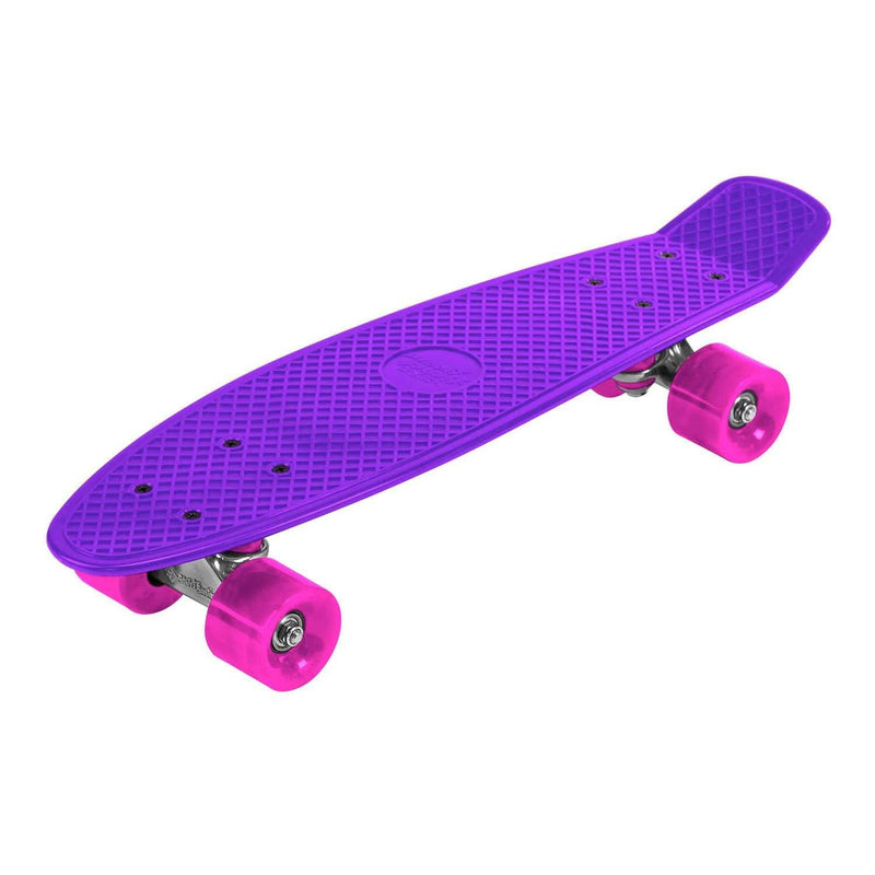 Se Streetsurfing Beach Skateboard 22" Lilla/Pink 6" ✔ Kæmpe udvalg i  StreetSurfing ✔ Hurtig levering: 1 - 2 Hverdage samt billig fragt - Varenummer: JUCO-05-03-050-6 og barcode / Ean: &