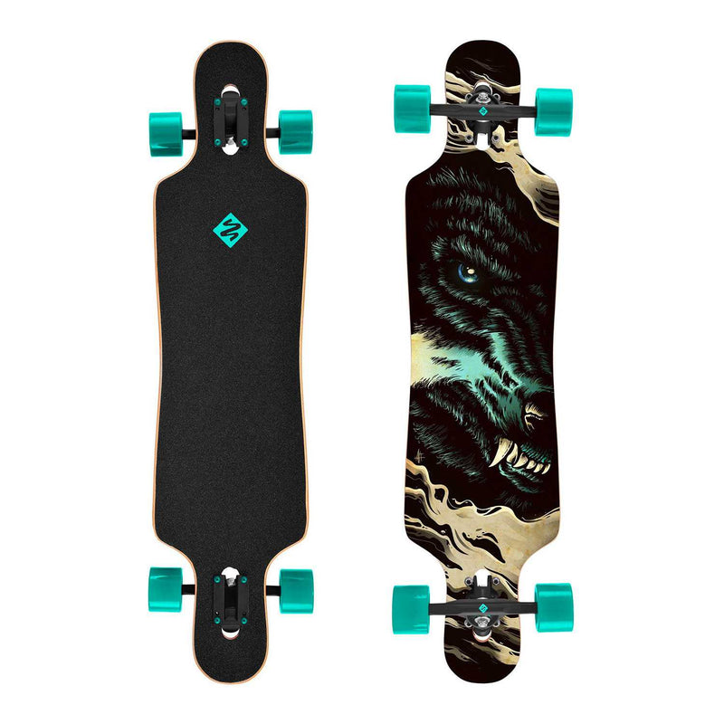 Se Streetsurfing Drop 39 Longboard Wolf 10" ✔ Kæmpe udvalg i  StreetSurfing ✔ Hurtig levering: 1 - 2 Hverdage samt billig fragt - Varenummer: JUCO-06-16-008-2 og barcode / Ean: &