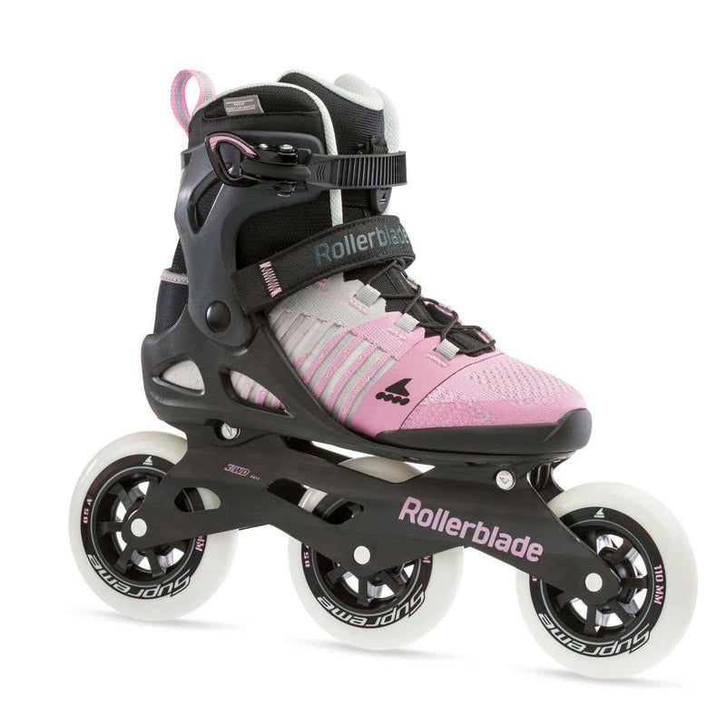 Se Rollerblade Macroblade 110 3WD W Inline Rulleskøjte Grå/Pink 36 ✔ Kæmpe udvalg i  Rollerblade ✔ Hurtig levering: 1 - 2 Hverdage samt billig fragt - Varenummer: JUCO-7100100_36 og barcode / Ean: &