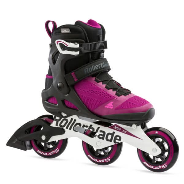 Se Rollerblade Macroblade 100 3wd W Violet / Noir 41 ✔ Kæmpe udvalg i  Rollerblade ✔ Hurtig levering: 1 - 2 Hverdage samt billig fragt - Varenummer: JUCO-07100300_41 og barcode / Ean: &