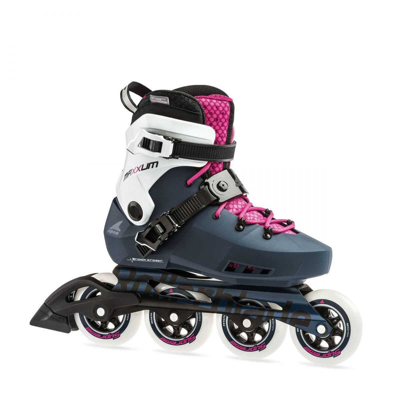 Se Rollerblade Maxxum Edge 90 W Inliner Raspberry/Saphire 36.5 DEMO 36.5 ✔ Kæmpe udvalg i  Rollerblade ✔ Hurtig levering: 1 - 2 Hverdage samt billig fragt - Varenummer: JUCO-07956700_36-5 og barcode / Ean: &