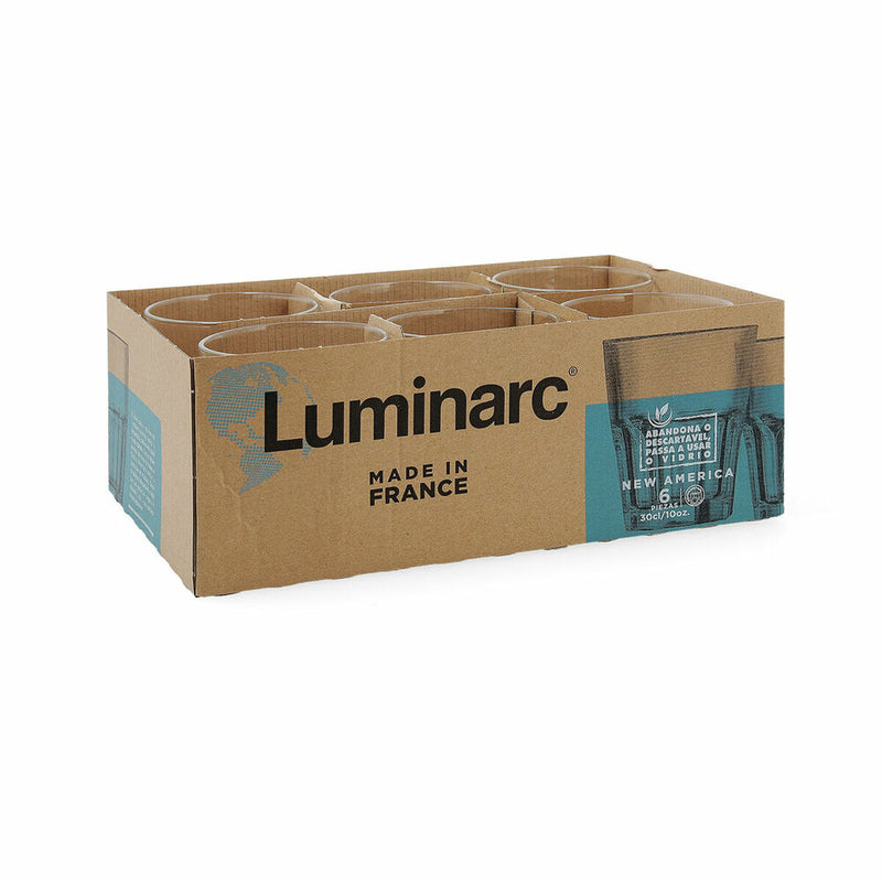 Drikkeglas Luminarc New America Drikkeglas 30 cl 6 pak