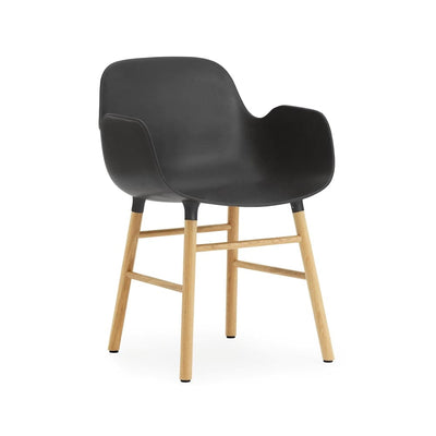 Se Normann Copenhagen Form karmstol black, ben i egetræ ❤ Kæmpe udvalg i Normann Copenhagen ❤ Hurtig levering: 1 - 2 Hverdage samt billig fragt - Varenummer: NDN-520014-01 og barcode / Ean: '5712396002340 på lager - Udsalg på Furniture - Chairs - Kitchen & Dining Room Chairs Spar op til 65% - Over 1312 kendte brands på udsalg