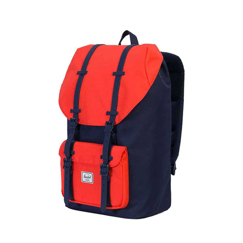 Se Herschel Little America Rygsæk Peacoat Hot Coral Rubber 25L 25L ✔ Kæmpe udvalg i  Herschel ✔ Hurtig levering: 1 - 2 Hverdage samt billig fragt - Varenummer: JUCO-10014-01468 og barcode / Ean: &