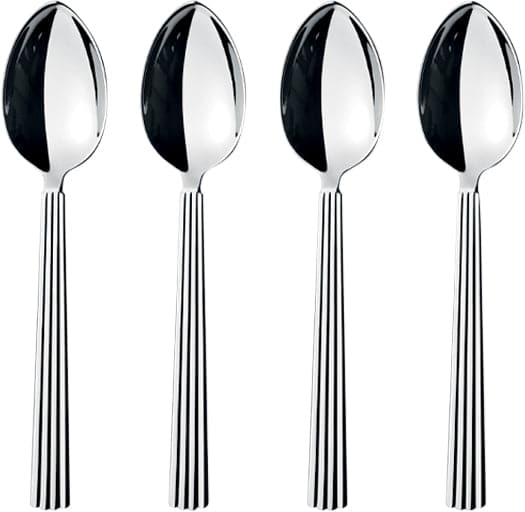 Se Georg Jensen Bernadotte Dessert Spoon Giftbox SS 4 PCS Str 18,3x0x0 - Skeer ❤ Stort online udvalg i Georg Jensen ❤ Meget billig fragt og hurtig levering: 1 - 2 hverdage - Varenummer: MGS-S00501953 og barcode / Ean: 5713275066224 på lager - Udsalg på Bolig - Borddækning - Bestik - Skeer Spar op til 63% - Over 1334 design mærker på udsalg