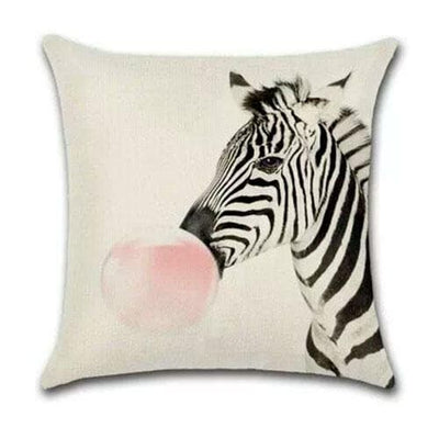 Se Animal Party pyntepudebetræk - 45 x 45 cm. | Zebra ❤ Kæmpe udvalg i By Javy ❤ Hurtig levering: 1 - 2 Hverdage samt billig fragt - Varenummer: ISP-11665 og barcode / Ean: '8720387462032 på lager - Udsalg på Bolig - Pyntepuder Spar op til 64% - Over 785 kendte brands på udsalg