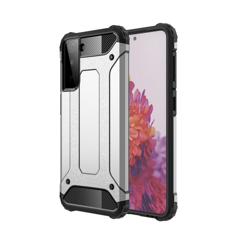 Samsung Galaxy S21 Plus 5G - Armor Guard Hybrid cover - Sølv