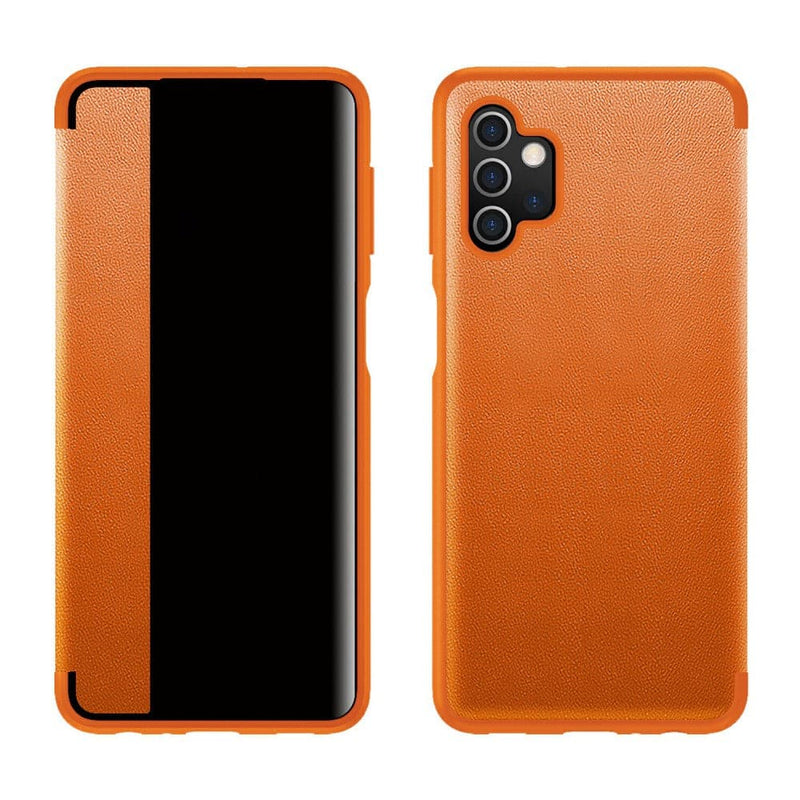 Se Samsung Galaxy A72 - View Window smart cover - Orange ✔ Kæmpe udvalg i Capida ✔ Meget billig fragt og hurtig levering: 1 - 2 hverdage - Varenummer: CPD-V33101235329C og barcode / Ean: på lager - Udsalg på Mobil tilbehør Spar op til 54% - Over 1354 kendte brands på udsalg