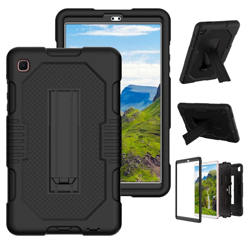 Se Samsung Galaxy Tab A7 Lite 8.7 - Shockproof Hybrid cover med Kickstand - Sort ✔ Kæmpe udvalg i Capida ✔ Meget billig fragt og hurtig levering: 1 - 2 hverdage - Varenummer: CPD-V33101236836A og barcode / Ean: på lager - Udsalg på Tablets tilbehør Spar op til 52% - Over 1354 kendte brands på udsalg