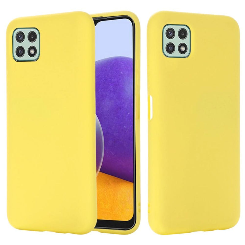 Se Samsung Galaxy A22 5G - Azmaro Tyndt Silikone cover - Gul ❤ Kæmpe udvalg i Capida ❤ Hurtig levering: 1 - 2 Hverdage samt billig fragt - Varenummer: CPD-V44101237042C og barcode / Ean: på lager - Udsalg på Mobil tilbehør Spar op til 53% - Over 1354 kendte mærker på udsalg