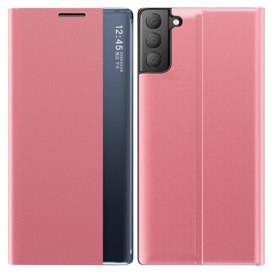 Se Samsung Galaxy S21 FE 5G - View Window læder cover - Pink ✔ Kæmpe udvalg i Capida ✔ Meget billig fragt og hurtig levering: 1 - 2 hverdage - Varenummer: CPD-V33101237504E og barcode / Ean: på lager - Udsalg på Mobil tilbehør Spar op til 59% - Over 1354 kendte brands på udsalg