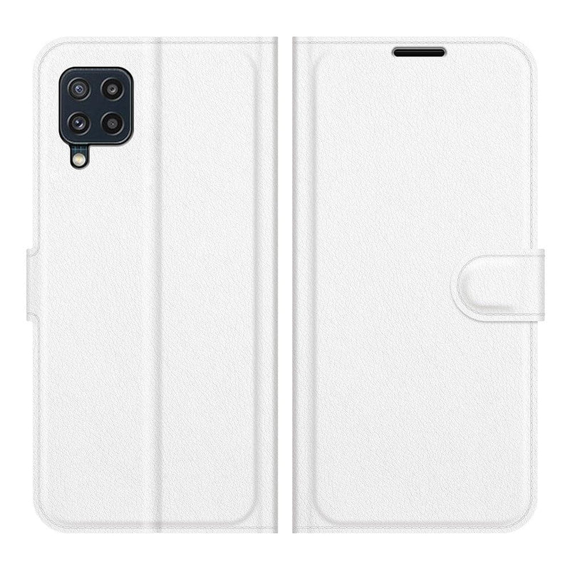 Se Samsung Galaxy M32 4G - Læder cover / pung - Hvid ✔ Kæmpe udvalg i Capida ✔ Meget billig fragt og hurtig levering: 1 - 2 hverdage - Varenummer: CPD-V33101237813B og barcode / Ean: på lager - Udsalg på Mobil tilbehør Spar op til 66% - Over 1324 kendte brands på udsalg