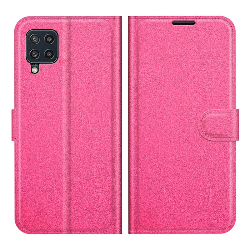 Se Samsung Galaxy M32 4G - Læder cover / pung - Rosa ✔ Kæmpe udvalg i Capida ✔ Meget billig fragt og hurtig levering: 1 - 2 hverdage - Varenummer: CPD-V33101237813G og barcode / Ean: på lager - Udsalg på Mobil tilbehør Spar op til 61% - Over 1324 kendte brands på udsalg