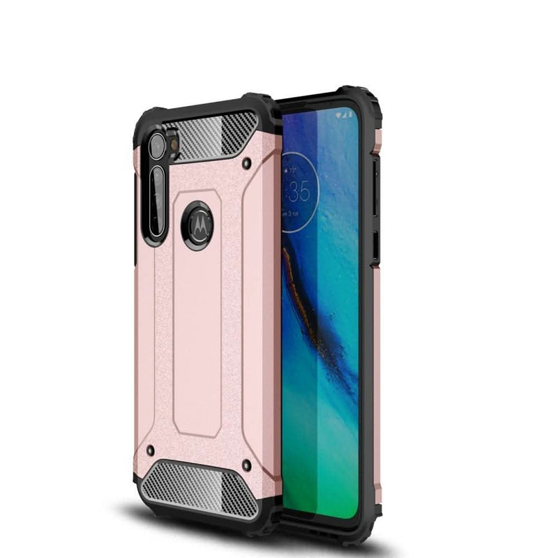 Se Motorola G Stylus/G Pro - Armor Guard Hybrid cover - Rosa guld ❤ Kæmpe udvalg i Capida ❤ Hurtig levering: 1 - 2 Hverdage samt billig fragt - Varenummer: CPD-V33101803363D og barcode / Ean: på lager - Udsalg på Mobil tilbehør Spar op til 67% - Over 1354 kendte brands på udsalg