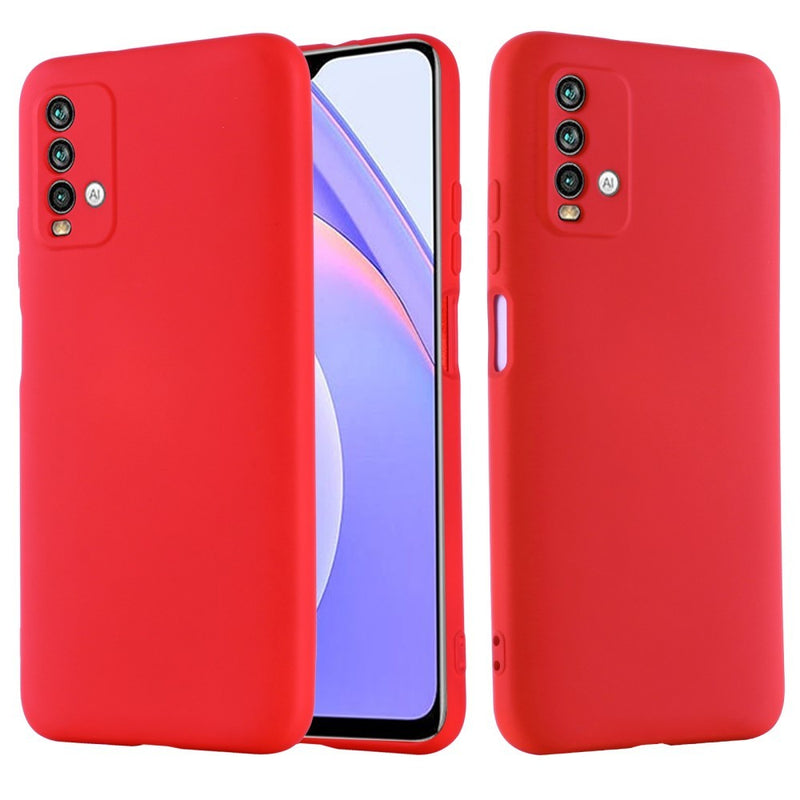 Xiaomi Redmi 9T - Azmaro Tyndt Silikone cover - Rød