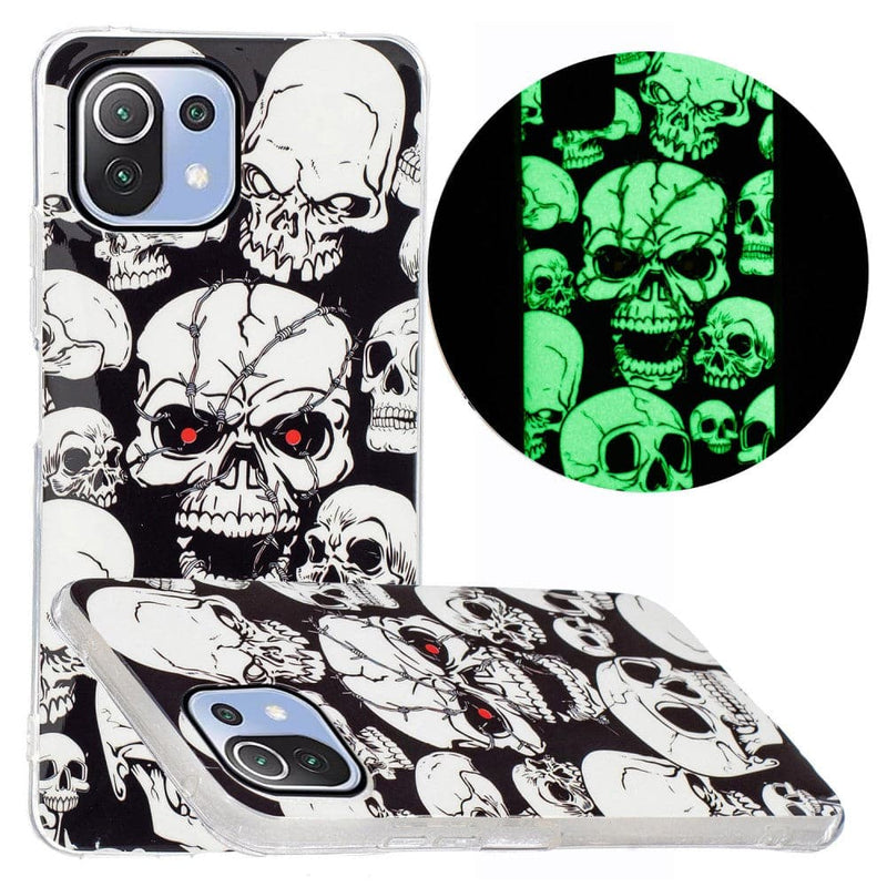 Se Xiaomi Mi 11 Lite 4G/5G - Gummi cover - Printet Design - Skull ❤ Stort online udvalg i Capida ❤ Hurtig levering: 1 - 2 Hverdage samt billig fragt - Varenummer: CPD-V33101910859F og barcode / Ean: på lager - Udsalg på Mobil tilbehør Spar op til 56% - Over 434 design mærker på udsalg