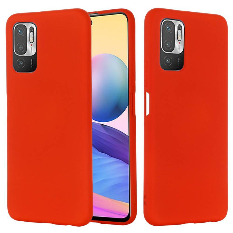 Xiaomi Poco M3 Pro 5G/Redmi Note 10 5G/10T 5G - Azmaro Tyndt Silikone cover - Rød