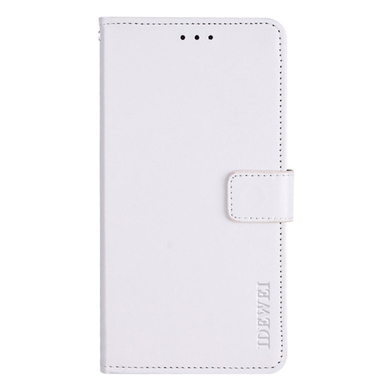 Xiaomi 12/12X - IDEWEI læder cover / pung - Hvid