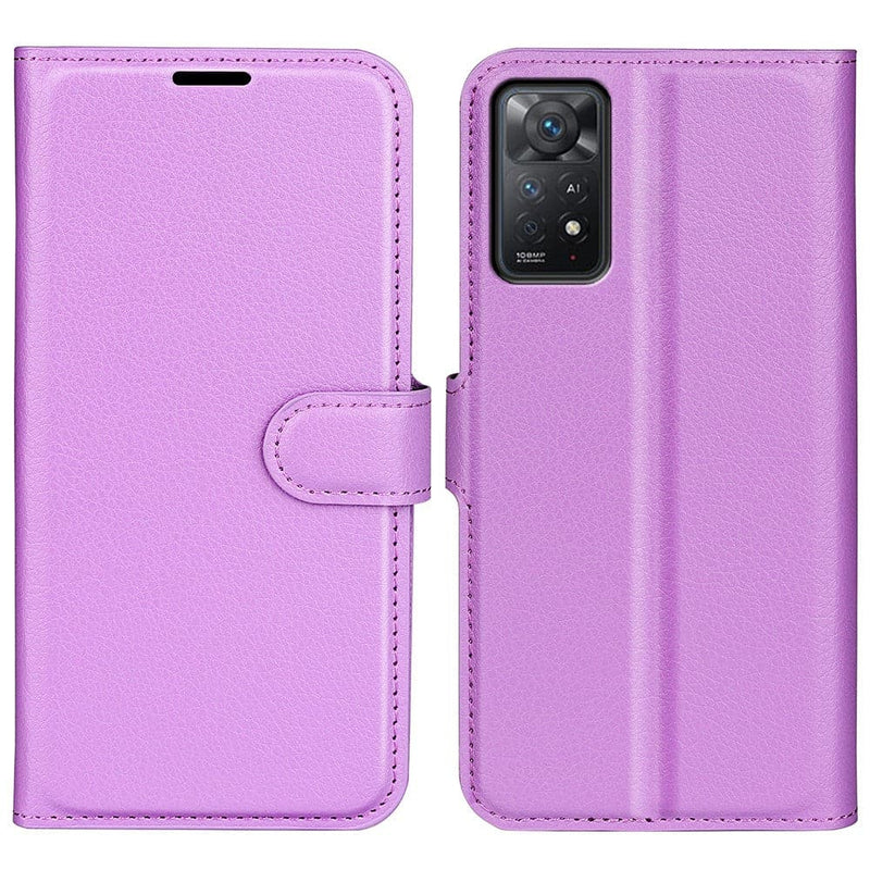 Se Xiaomi Redmi Note 11 Pro 4G / Redmi Note 11 Pro 5G - Læder cover / pung - Lilla ❤ Stort online udvalg i KopK ❤ Hurtig levering: 1 - 2 Hverdage samt billig fragt - Varenummer: CPD-V33101914640H og barcode / Ean: på lager - Udsalg på Mobil tilbehør Spar op til 54% - Over 424 kendte brands på udsalg