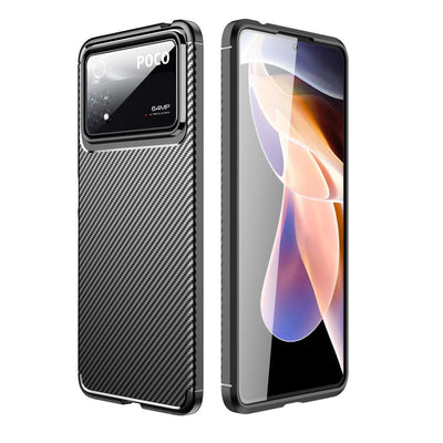 Se Xiaomi Poco X4 Pro 5G - Gummi cover - Børstet design - Sort ❤ Stort online udvalg i Capida ❤ Hurtig levering: 1 - 2 Hverdage samt billig fragt - Varenummer: CPD-V33101914661A og barcode / Ean: på lager - Udsalg på Mobil tilbehør Spar op til 62% - Over 434 design mærker på udsalg