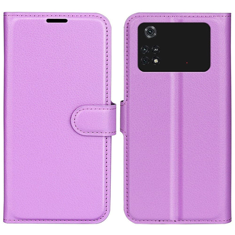 Se Xiaomi Poco M4 Pro 4G - Læder cover / pung - Lilla ❤ Stort online udvalg i Capida ❤ Hurtig levering: 1 - 2 Hverdage samt billig fragt - Varenummer: CPD-V33101914793H og barcode / Ean: på lager - Udsalg på Mobil tilbehør Spar op til 56% - Over 434 design mærker på udsalg