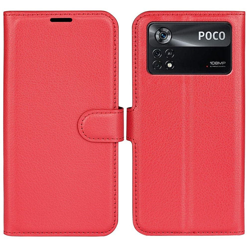 Se Xiaomi Poco X4 Pro 5G - Læder cover / pung - Rød ❤ Stort online udvalg i Capida ❤ Hurtig levering: 1 - 2 Hverdage samt billig fragt - Varenummer: CPD-V33101914942D og barcode / Ean: på lager - Udsalg på Mobil tilbehør Spar op til 59% - Over 434 design mærker på udsalg