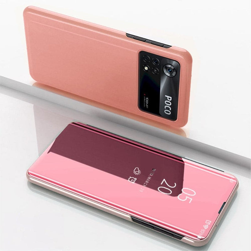 Se Xiaomi Poco M4 Pro 4G - View Window Mirror cover - Rosa guld ❤ Stort online udvalg i Capida ❤ Hurtig levering: 1 - 2 Hverdage samt billig fragt - Varenummer: CPD-V33101916238C og barcode / Ean: på lager - Udsalg på Mobil tilbehør Spar op til 65% - Over 434 design mærker på udsalg