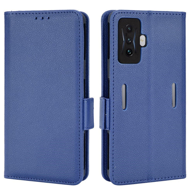 Se Xiaomi Poco F4 GT - Læder cover / pung - Mørkeblå ❤ Stort online udvalg i Capida ❤ Hurtig levering: 1 - 2 Hverdage samt billig fragt - Varenummer: CPD-V33101916391E og barcode / Ean: på lager - Udsalg på Mobil tilbehør Spar op til 55% - Over 434 design mærker på udsalg