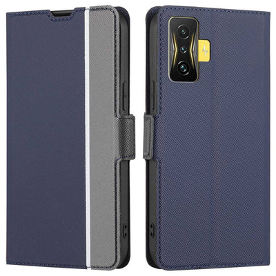 Se Xiaomi Poco F4 GT/Redmi K50 - Slim læder cover / pung - Blå ❤ Stort online udvalg i Capida ❤ Hurtig levering: 1 - 2 Hverdage samt billig fragt - Varenummer: CPD-V33101916405B og barcode / Ean: på lager - Udsalg på Mobil tilbehør Spar op til 51% - Over 434 design mærker på udsalg