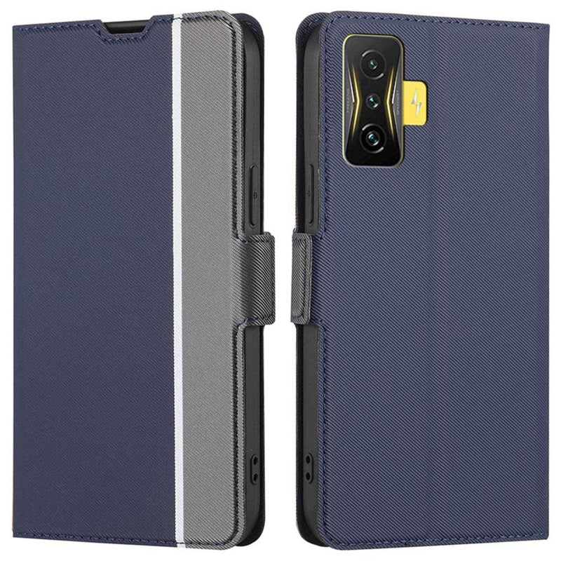 Se Xiaomi Poco F4 GT/Redmi K50 - Slim læder cover / pung - Blå ❤ Stort online udvalg i Capida ❤ Hurtig levering: 1 - 2 Hverdage samt billig fragt - Varenummer: CPD-V33101916405B og barcode / Ean: på lager - Udsalg på Mobil tilbehør Spar op til 51% - Over 434 design mærker på udsalg