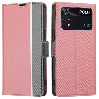 Se Xiaomi Poco M4 Pro 4G - Slim læder cover / pung - Pink ❤ Stort online udvalg i Capida ❤ Hurtig levering: 1 - 2 Hverdage samt billig fragt - Varenummer: CPD-V33101916411C og barcode / Ean: på lager - Udsalg på Mobil tilbehør Spar op til 64% - Over 434 design mærker på udsalg