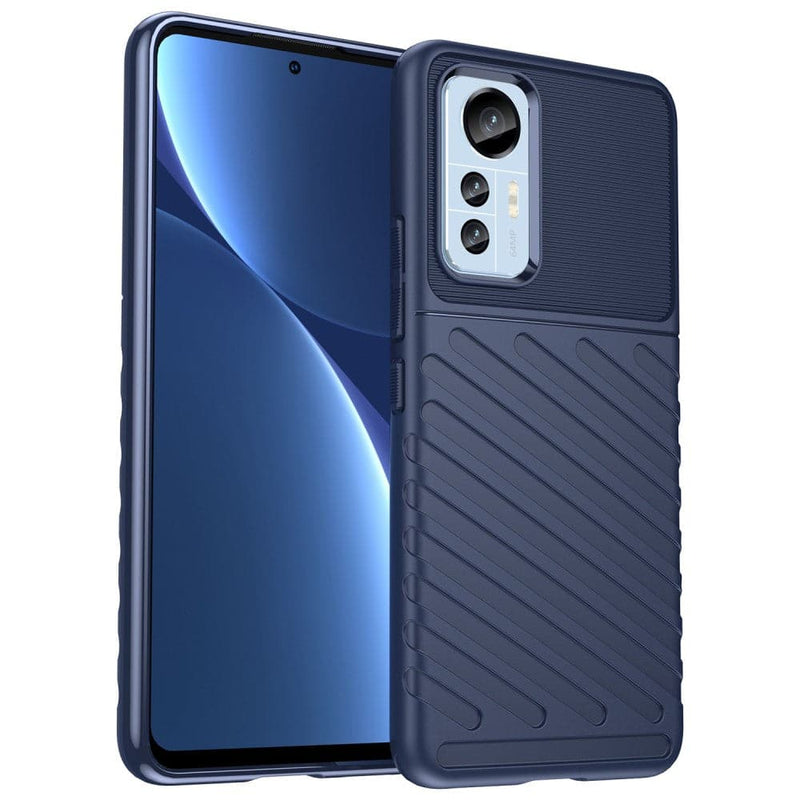 Se Xiaomi 12 Lite 5G - Thunder series gummi cover - Blå ❤ Stort online udvalg i Capida ❤ Hurtig levering: 1 - 2 Hverdage samt billig fragt - Varenummer: CPD-V33101916593B og barcode / Ean: på lager - Udsalg på Mobil tilbehør Spar op til 62% - Over 434 design mærker på udsalg