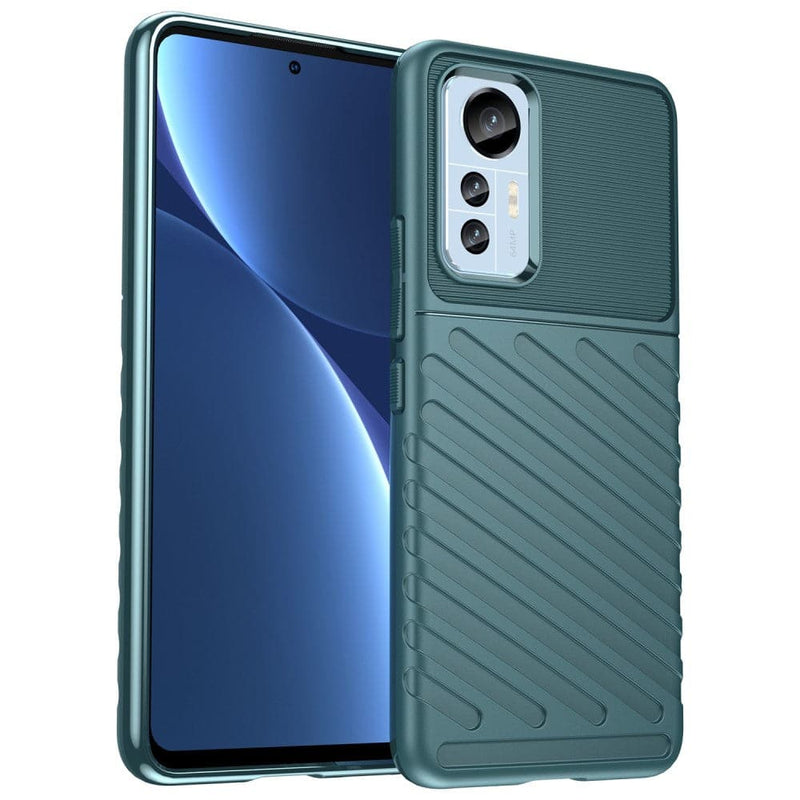 Se Xiaomi 12 Lite 5G - Thunder series gummi cover - Grøn ❤ Stort online udvalg i Capida ❤ Hurtig levering: 1 - 2 Hverdage samt billig fragt - Varenummer: CPD-V33101916593C og barcode / Ean: på lager - Udsalg på Mobil tilbehør Spar op til 61% - Over 434 design mærker på udsalg