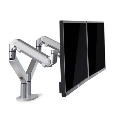 Se WERGON - Alma - Justerbar Dual monitorarm med Gasfjederarme - Monitor skærme Max 27 - Sølv ❤ Kæmpe udvalg i Capida ❤ Hurtig levering: 1 - 2 Hverdage samt billig fragt - Varenummer: CPD-K66OZ2-01 og barcode / Ean: '660989551315 på lager - Udsalg på PC-Mac Tilbehør/MacBook Air 13 M3 (2024)/Holder/Stand Spar op til 62% - Over 1354 design brands på udsalg