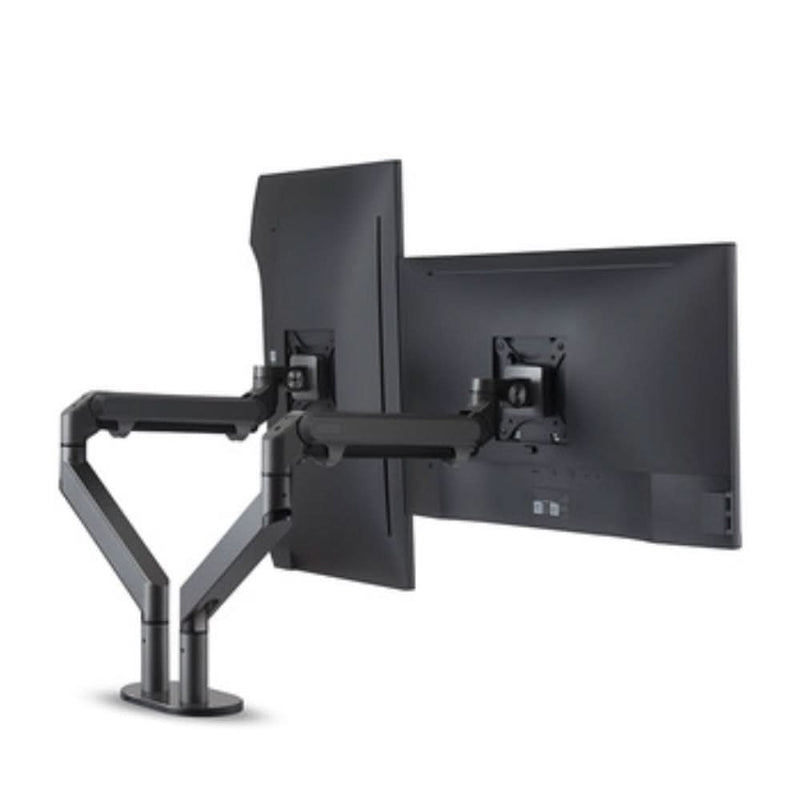 Se WERGON - Alma - Justerbar Dual Desktop holder med Gasfjederarme - Monitor skærme Max 27 - Mørkegrå ❤ Kæmpe udvalg i Capida ❤ Hurtig levering: 1 - 2 Hverdage samt billig fragt - Varenummer: CPD-K66OZ2-02 og barcode / Ean: &