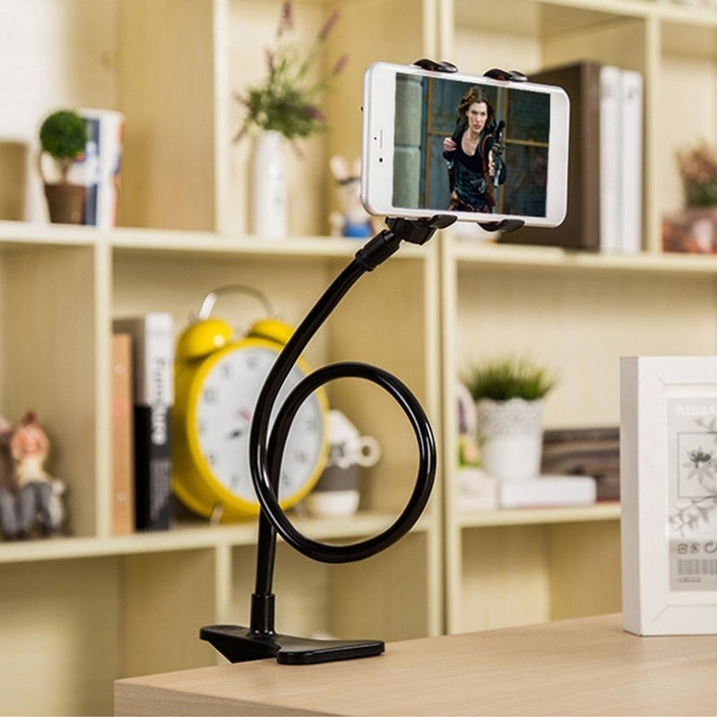 Universal GOOSENECK holder til iPhone / Smartphone - Sort