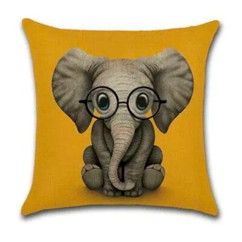 Se Elephant pyntepudebetræk - 45 x 45 cm. | Gul ❤ Kæmpe udvalg i By Javy ❤ Hurtig levering: 1 - 2 Hverdage samt billig fragt - Varenummer: ISP-11629 og barcode / Ean: &