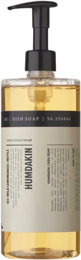 Se Humdakin 03 Dish Soap Wild Lemongrass & Nettle Str 750 ML - Rengøringsmidler ❤ Stort online udvalg i Humdakin ❤ Meget billig fragt og hurtig levering: 1 - 2 hverdage - Varenummer: MGS-S11108465 og barcode / Ean: 5713391014642 på lager - Udsalg på Bolig - Badeværelsestilbehør - Rengøringsmidler Spar op til 51% - Over 785 kendte brands på udsalg