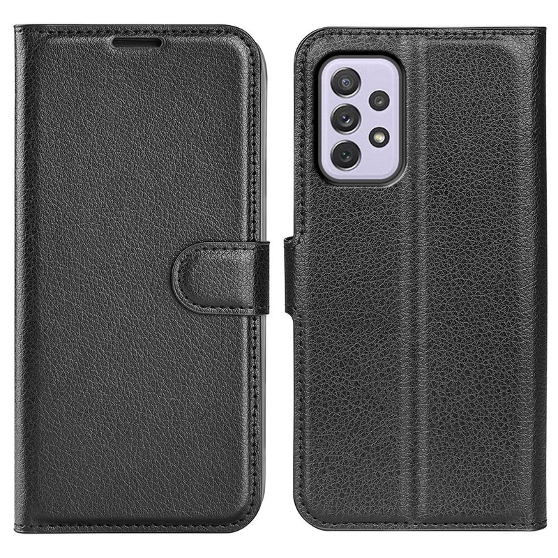 Samsung Galaxy A73 5G - Læder cover / pung - Sort