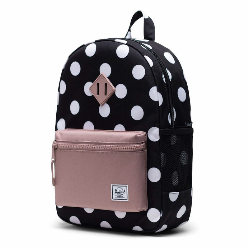 Se Herschel Heritage Rygsæk Youth Polka Dot Black and White/Ash 16L 16L ✔ Kæmpe udvalg i  Herschel ✔ Hurtig levering: 1 - 2 Hverdage samt billig fragt - Varenummer: JUCO-10312-04505 og barcode / Ean: &