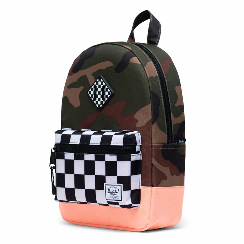 Se Herschel Heritage Rygsæk Youth Woodland Camo Black/White Check 9L One size ✔ Kæmpe udvalg i  Herschel ✔ Hurtig levering: 1 - 2 Hverdage samt billig fragt - Varenummer: JUCO-10313-03898 og barcode / Ean: &