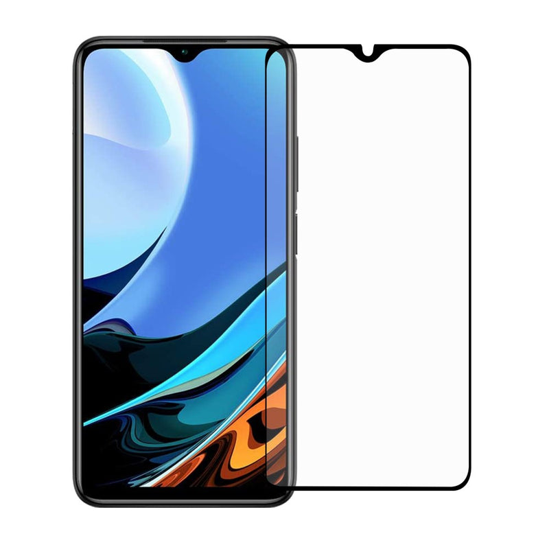 Xiaomi Redmi 9T - Azmaro Premium hærdet beskyttelsesglas - Komplet dækning