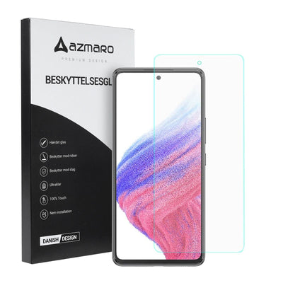 Se Samsung Galaxy A53 5G - Azmaro Ultra clear hærdet beskyttelsesglas - Transparent ❤ Kæmpe udvalg i Capida ❤ Hurtig levering: 1 - 2 Hverdage samt billig fragt - Varenummer: CPD-V44103522312A og barcode / Ean: på lager - Udsalg på Mobil tilbehør Spar op til 59% - Over 1324 kendte brands på udsalg