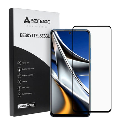 Se Xiaomi Poco X4 Pro 5G - Azmaro Premium hærdet beskyttelsesglas - Komplet dækning ❤ Kæmpe udvalg i Capida ❤ Hurtig levering: 1 - 2 Hverdage samt billig fragt - Varenummer: CPD-V44103522506A og barcode / Ean: på lager - Udsalg på Mobil tilbehør Spar op til 59% - Over 1324 kendte brands på udsalg