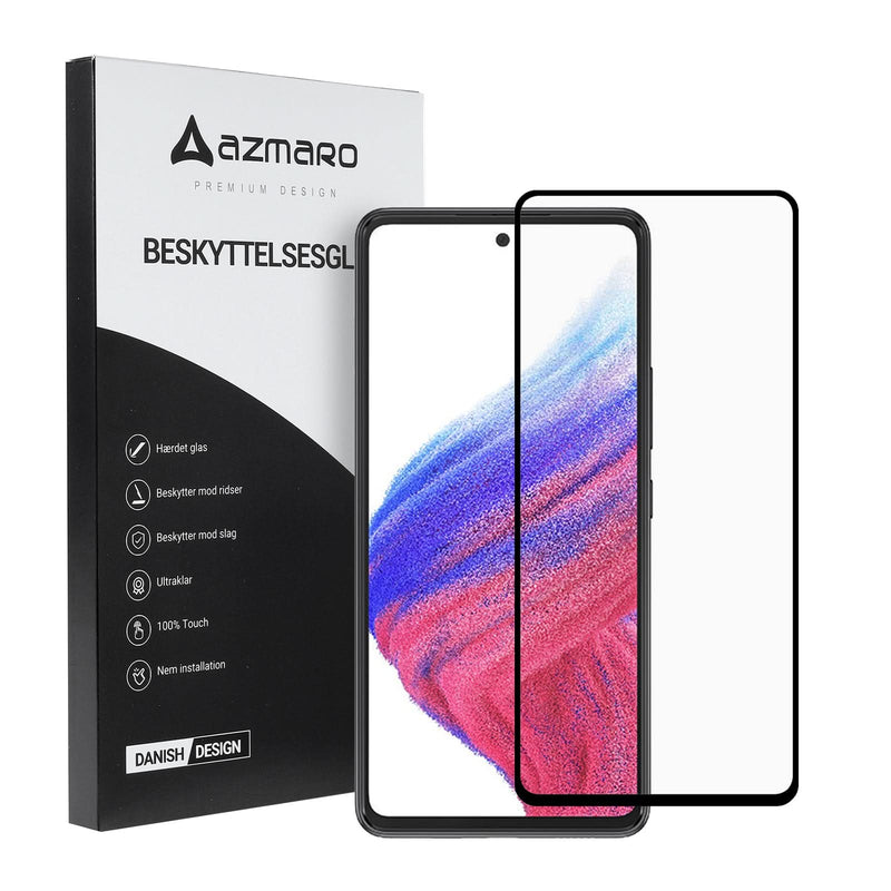 Se Samsung Galaxy A53 5G - Azmaro Premium hærdet beskyttelsesglas - Komplet dækning ❤ Kæmpe udvalg i Capida ❤ Hurtig levering: 1 - 2 Hverdage samt billig fragt - Varenummer: CPD-V44103522618A og barcode / Ean: på lager - Udsalg på Mobil tilbehør Spar op til 56% - Over 1324 kendte brands på udsalg