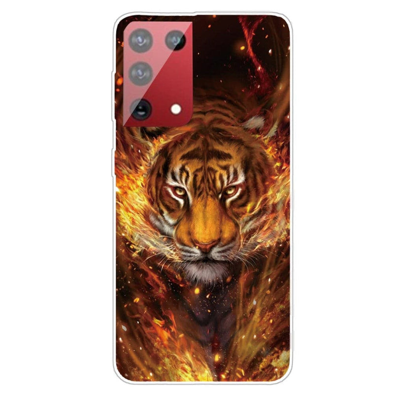 Se OnePlus 9 Pro - Gummi cover - Printet Design - Tiger ansigt ❤ Stort online udvalg i Capida ❤ Hurtig levering: 1 - 2 Hverdage samt billig fragt - Varenummer: CPD-V33104002253J og barcode / Ean: på lager - Udsalg på Mobil tilbehør Spar op til 65% - Over 434 design mærker på udsalg