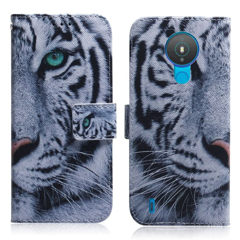 Se Nokia 1.4 - Læder cover / pung - Printet design - Tiger ❤ Kæmpe udvalg i Capida ❤ Hurtig levering: 1 - 2 Hverdage samt billig fragt - Varenummer: CPD-V33104702662C og barcode / Ean: på lager - Udsalg på Mobil tilbehør Spar op til 63% - Over 1334 design brands på udsalg