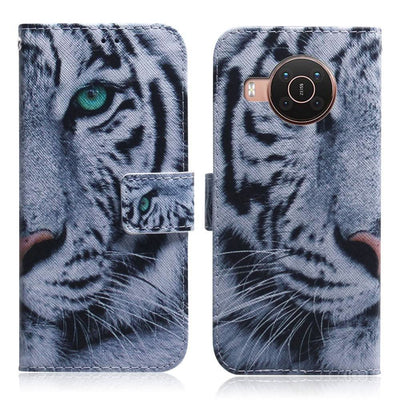 Se Nokia C10/C20 - Læder cover / pung - Printet design - Tiger ❤ Kæmpe udvalg i Capida ❤ Hurtig levering: 1 - 2 Hverdage samt billig fragt - Varenummer: CPD-V33104702663D og barcode / Ean: på lager - Udsalg på Mobil tilbehør Spar op til 64% - Over 1354 kendte mærker på udsalg